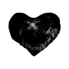 Hawk Standard 16  Premium Heart Shape Cushion  from ArtsNow.com Back
