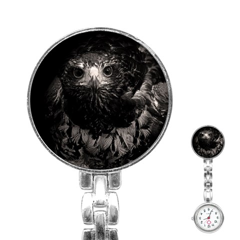 Hawk Stainless Steel Nurses Watch from ArtsNow.com Front