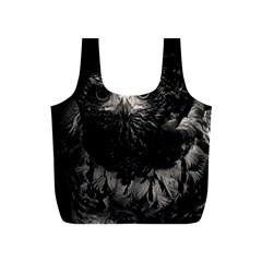 Hawk Full Print Recycle Bag (S) from ArtsNow.com Back
