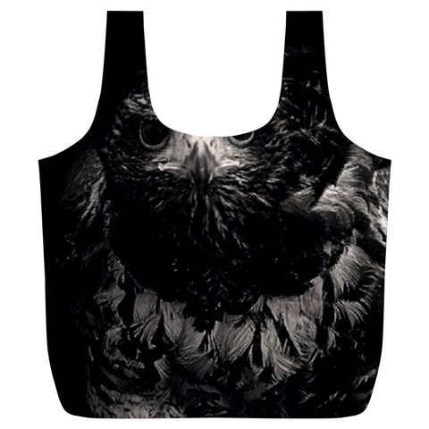 Hawk Full Print Recycle Bag (XL) from ArtsNow.com Front