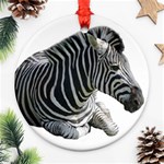 Zebra Ornament (Round)