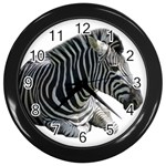 Zebra Wall Clock (Black)