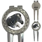 Zebra 3-in-1 Golf Divot