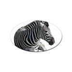 Zebra Sticker (Oval)