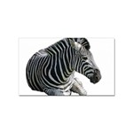 Zebra Sticker (Rectangular)