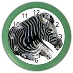 Zebra Color Wall Clock