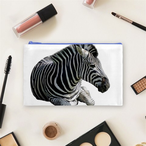 Zebra Cosmetic Bag (Medium) from ArtsNow.com Front