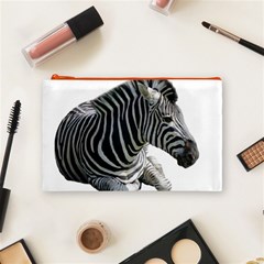 Zebra Cosmetic Bag (Medium) from ArtsNow.com Front