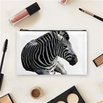 Zebra Cosmetic Bag (Medium)
