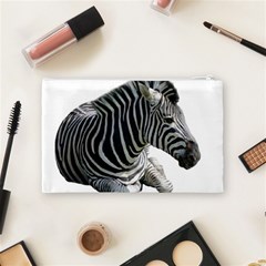 Zebra Cosmetic Bag (Medium) from ArtsNow.com Back