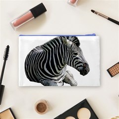 Zebra Cosmetic Bag (Medium) from ArtsNow.com Back