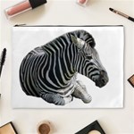Zebra Cosmetic Bag (XL)