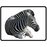 Zebra Fleece Blanket (Large)