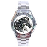 Zebra Stainless Steel Analogue Watch