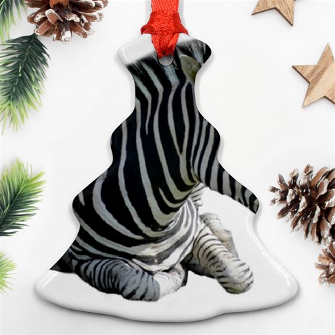Zebra Ornament (Christmas Tree)  from ArtsNow.com Front
