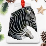 Zebra Bell Ornament (Two Sides)