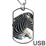 Zebra Dog Tag USB Flash (Two Sides)