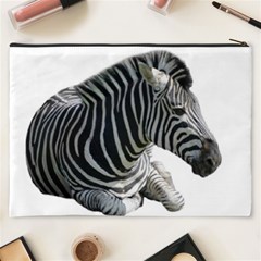 Zebra Cosmetic Bag (XXXL) from ArtsNow.com Back
