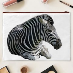 Zebra Cosmetic Bag (XXXL) from ArtsNow.com Back