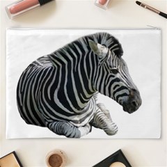 Zebra Cosmetic Bag (XXXL) from ArtsNow.com Back