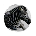 Zebra Standard 15  Premium Round Cushion 