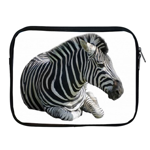 Zebra Apple iPad Zipper Case from ArtsNow.com Front