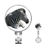 Zebra Stainless Steel Nurses Watch