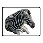 Zebra Double Sided Fleece Blanket (Small)