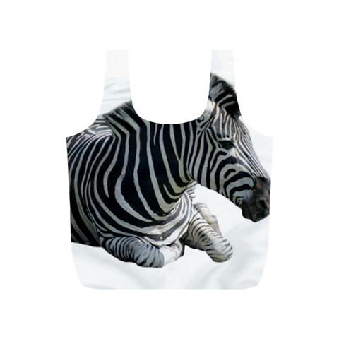 Zebra Full Print Recycle Bag (S) from ArtsNow.com Front