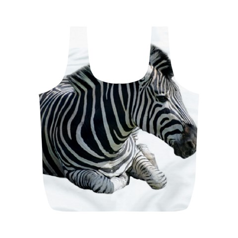 Zebra Full Print Recycle Bag (M) from ArtsNow.com Front