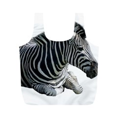 Zebra Full Print Recycle Bag (M) from ArtsNow.com Front