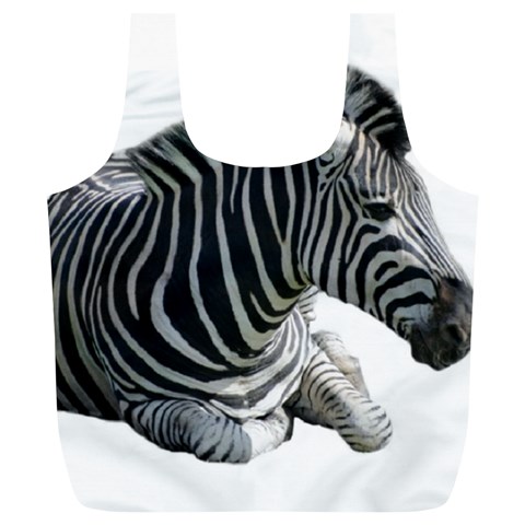 Zebra Full Print Recycle Bag (XL) from ArtsNow.com Front