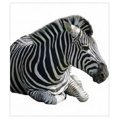 Zebra Drawstring Pouch (Small) from ArtsNow.com Front