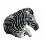 Zebra Double Sided Flano Blanket (Small)