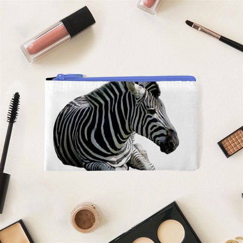 Zebra Cosmetic Bag (XS) from ArtsNow.com Front