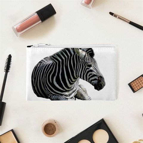 Zebra Cosmetic Bag (XS) from ArtsNow.com Front
