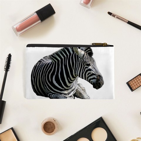 Zebra Cosmetic Bag (XS) from ArtsNow.com Back