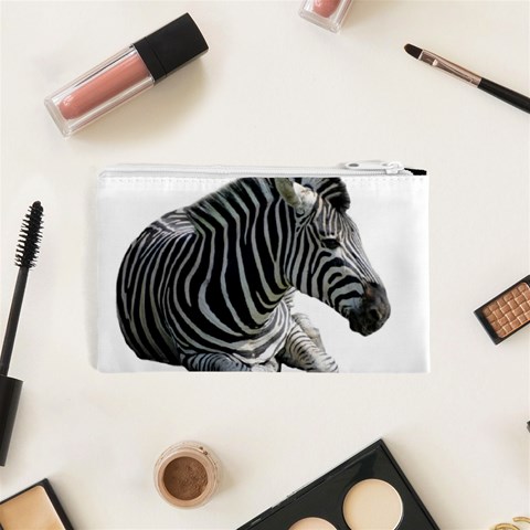 Zebra Cosmetic Bag (XS) from ArtsNow.com Back