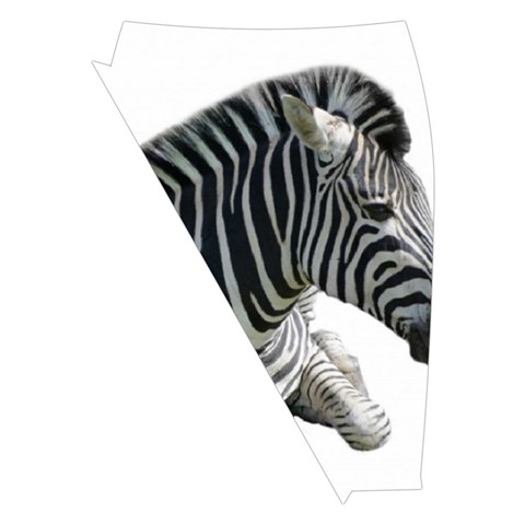 Zebra Midi Wrap Pencil Skirt from ArtsNow.com Front Left