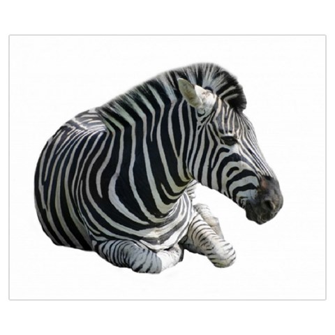 Zebra Medium Tote Bag from ArtsNow.com Front