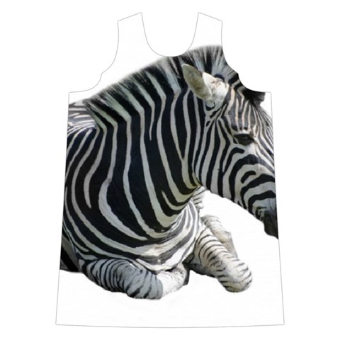 Zebra Shoulder Cutout Velvet  One Piece from ArtsNow.com Front