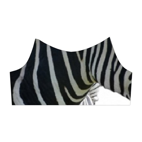 Zebra Shoulder Cutout Velvet  One Piece from ArtsNow.com Right Sleeve