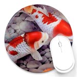 Koi Round Mousepad