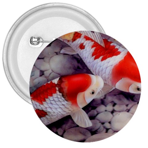Koi 3  Button from ArtsNow.com Front