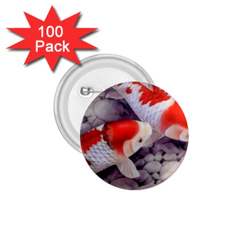 Koi 1.75  Button (100 pack)  from ArtsNow.com Front