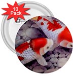 Koi 3  Button (10 pack)