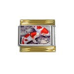 Koi Gold Trim Italian Charm (9mm)