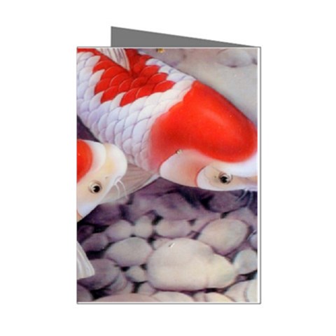 Koi Mini Greeting Cards (Pkg of 8) from ArtsNow.com Left