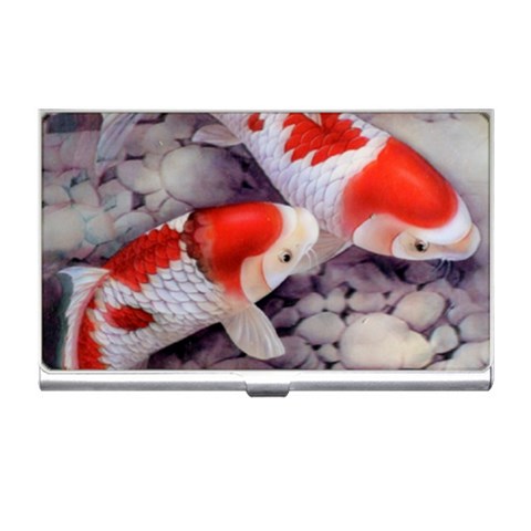 Koi Business Card Holder from ArtsNow.com Front