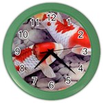 Koi Color Wall Clock